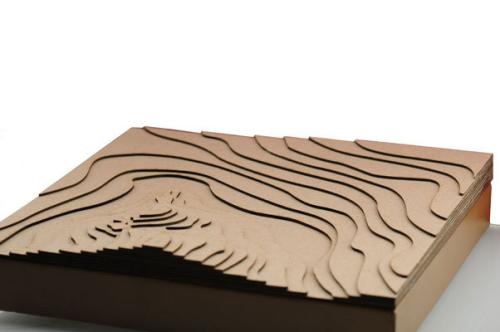 镜铁区地形雕刻