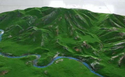 现代镜铁区镜铁区沙盘模型的优势