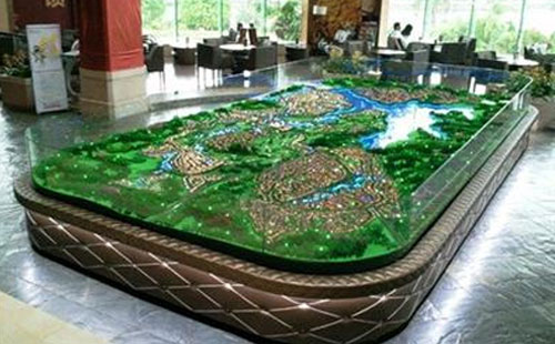 制作镜铁区镜铁区沙盘模型需要注意细节